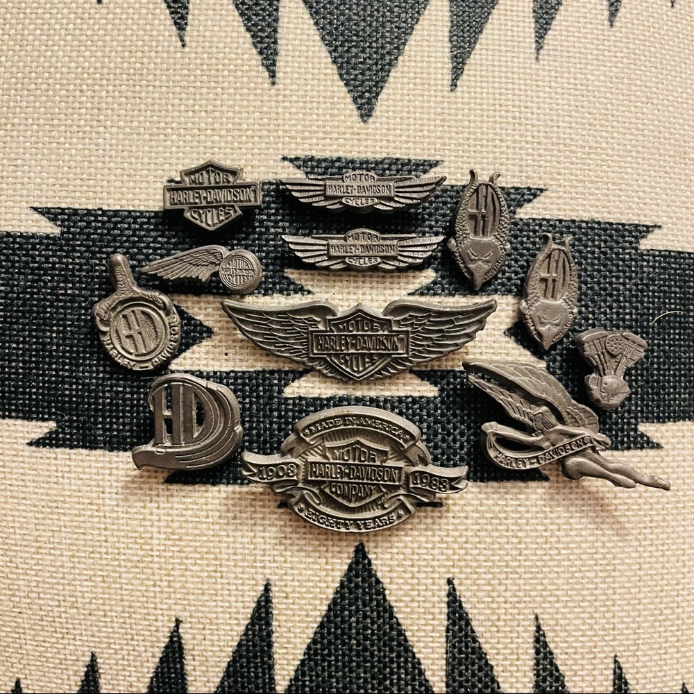 Vintage Harley Davidson Pin LOT